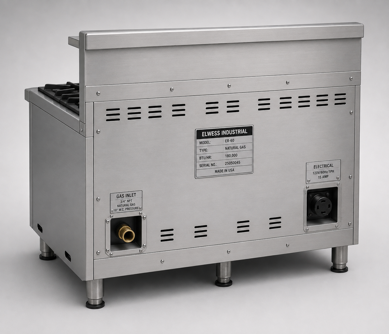 Elwess Industrial Commercial Gas Cooker Commercial Gas Cooker EI-CR88 - Image 2