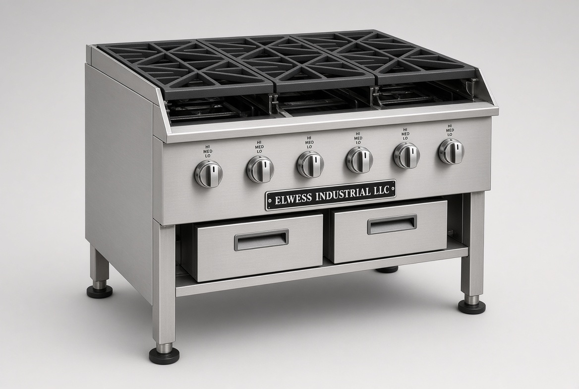 Elwess Gas Charbroiler KP-40 Gas Charbroiler KP-40